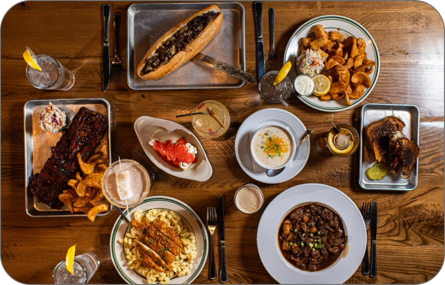 Food at Table